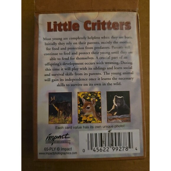 Little Critters Playing Cards Deck, Impact Photographics, 54 Playing Cards - Picture 2 of 7